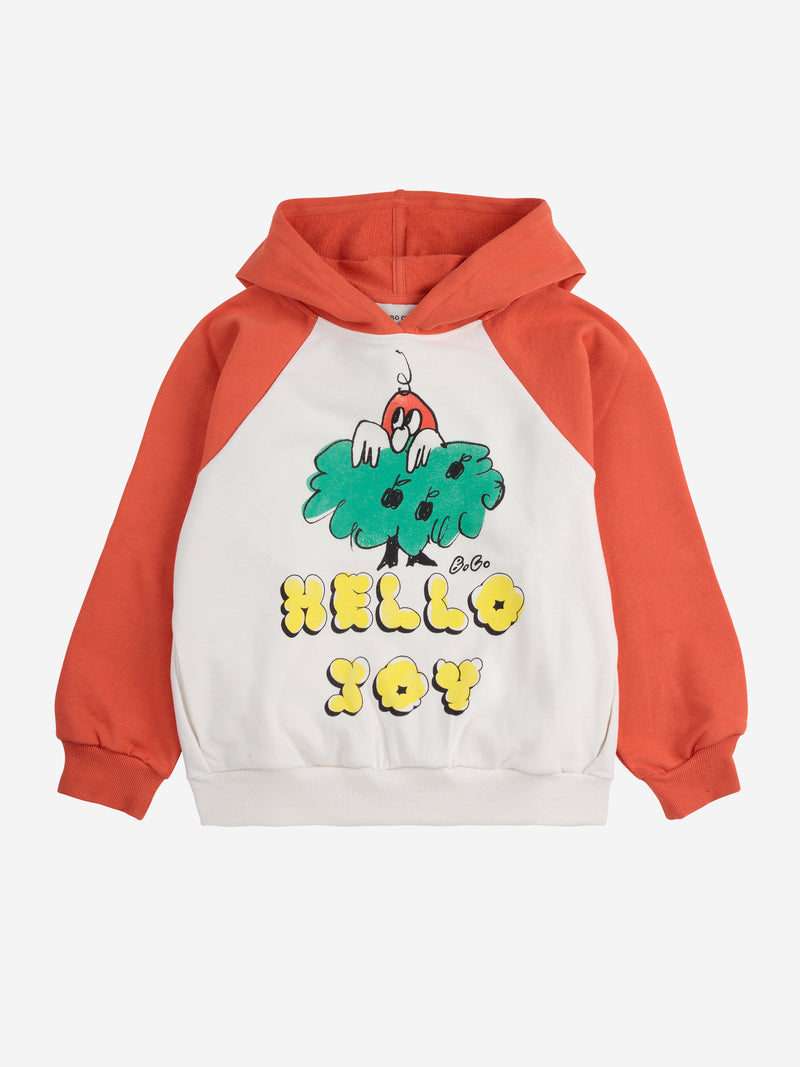 Bluza Hello Joy ranglan sleeves hoodie