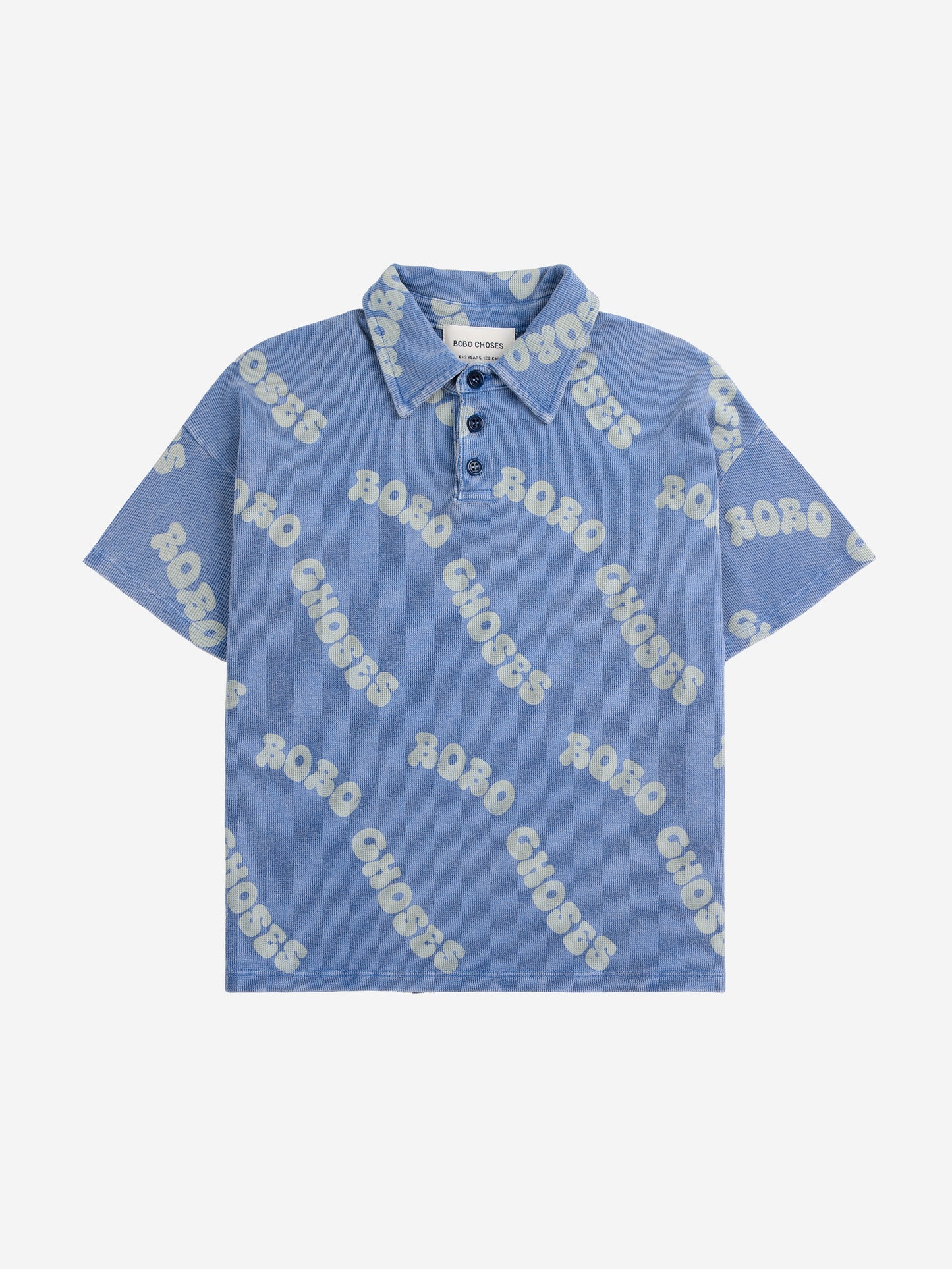 Koszulka Wavy Bobo Choses all over waffle polo shirt