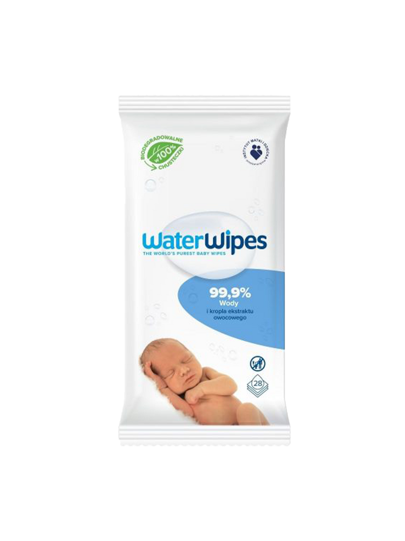 bawełniane chusteczki nawilżane wodą WaterWipes 28szt.