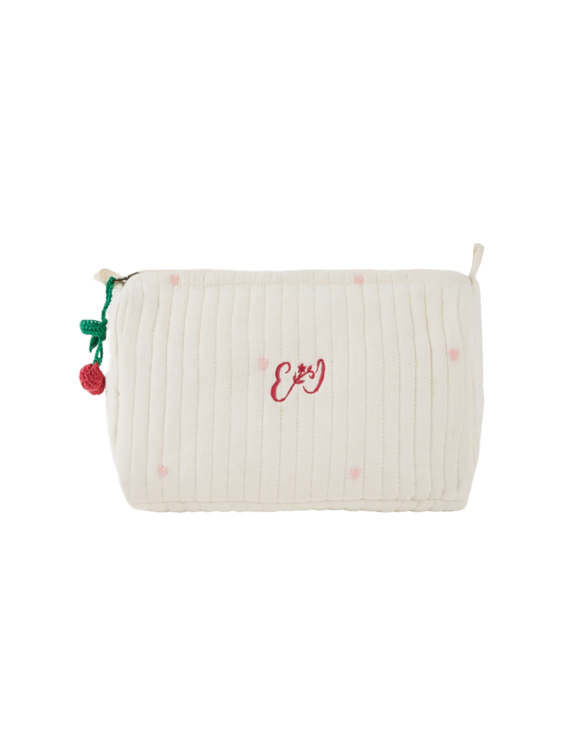 Cotton toiletry bag