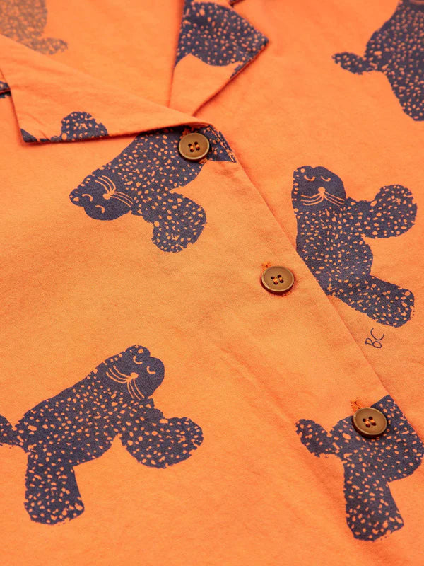 OUTLET Koszula Big Cat all over woven shirt 2-3y