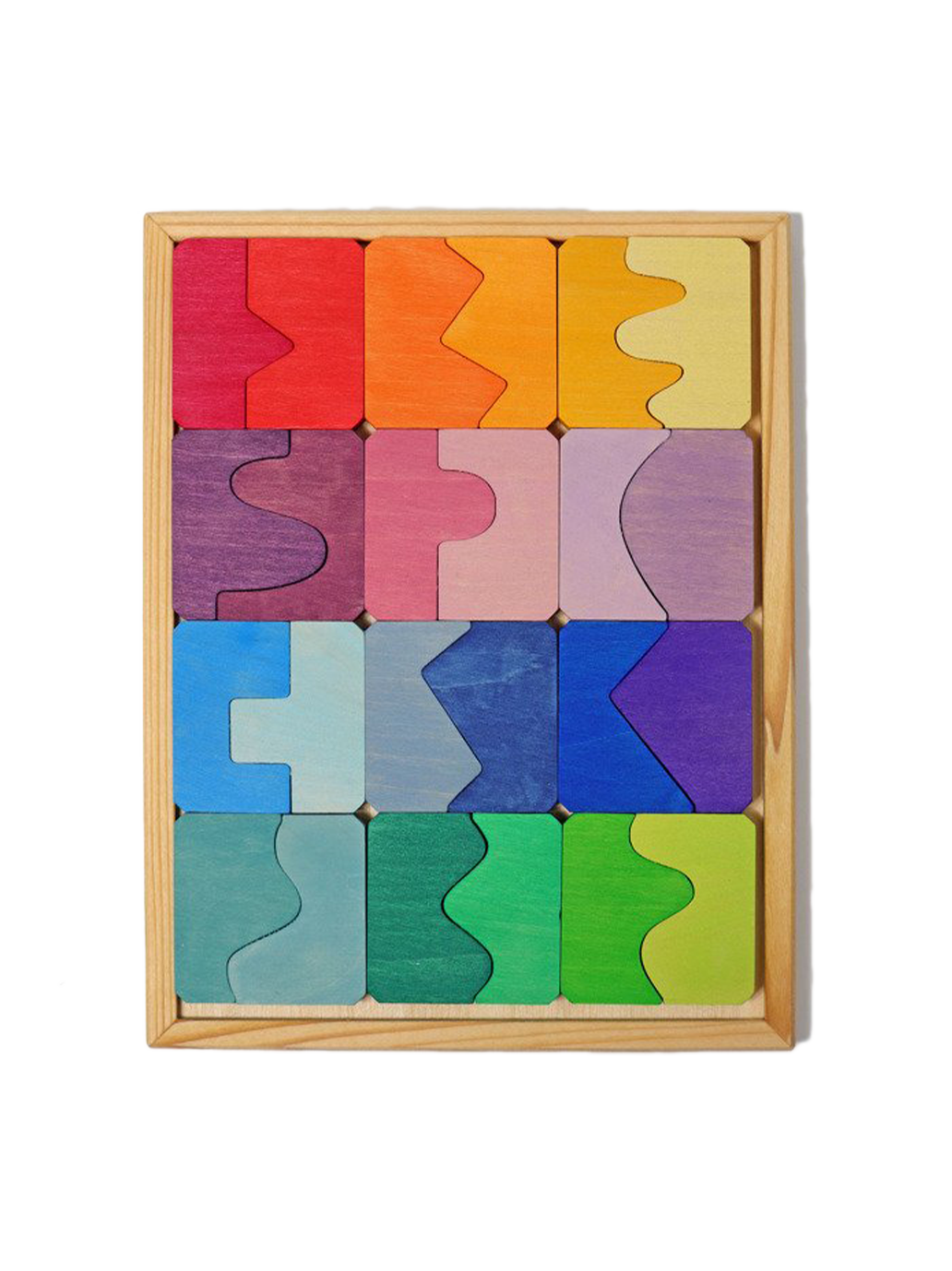 Dřevěné puzzle