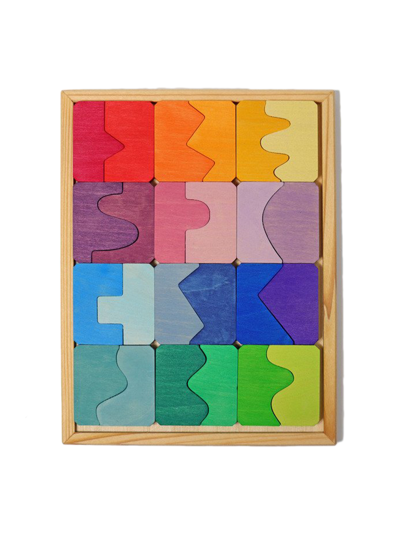 Dřevěné puzzle