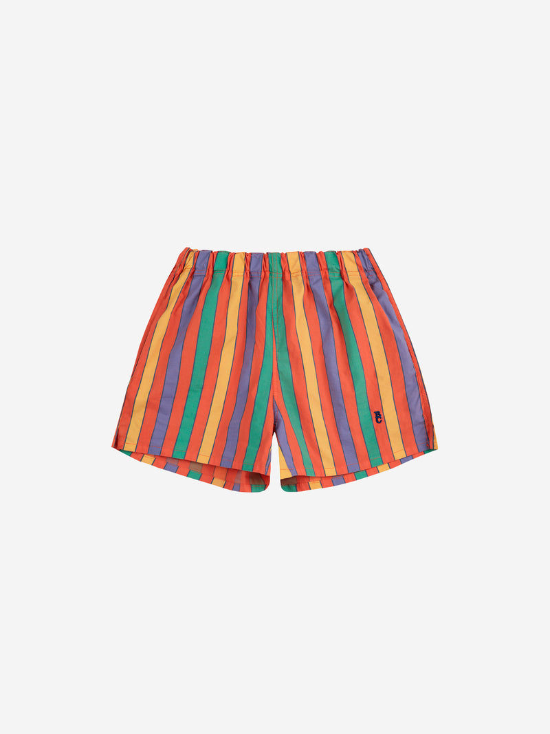 Spodenki Multicolor Stripes woven shorts