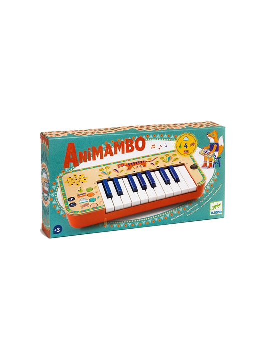 drewniane pianinko syntezator