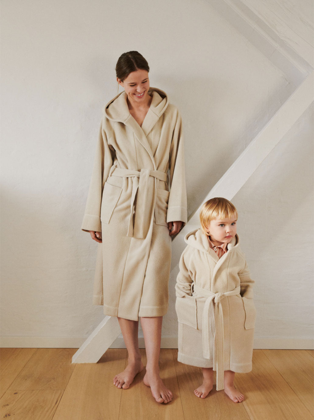 Dziecięcy szlafrok z uszami Saki Bathrobe Kids