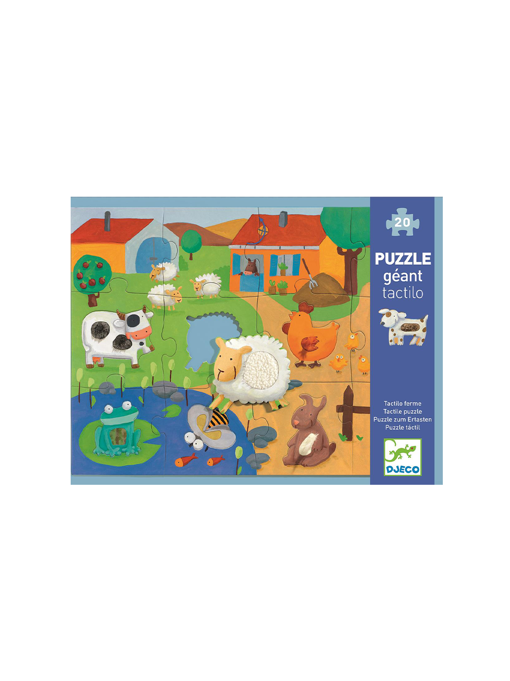 Velké smyslové puzzle Farma