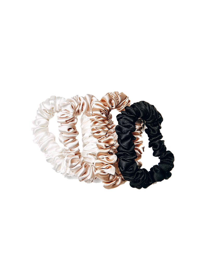 Hedvábné scrunchie