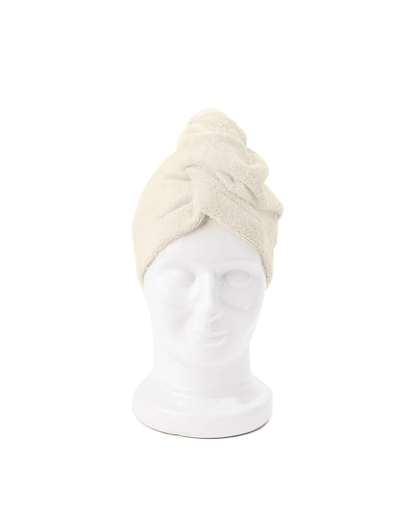 ručník / bambusový turban na sušení vlasů