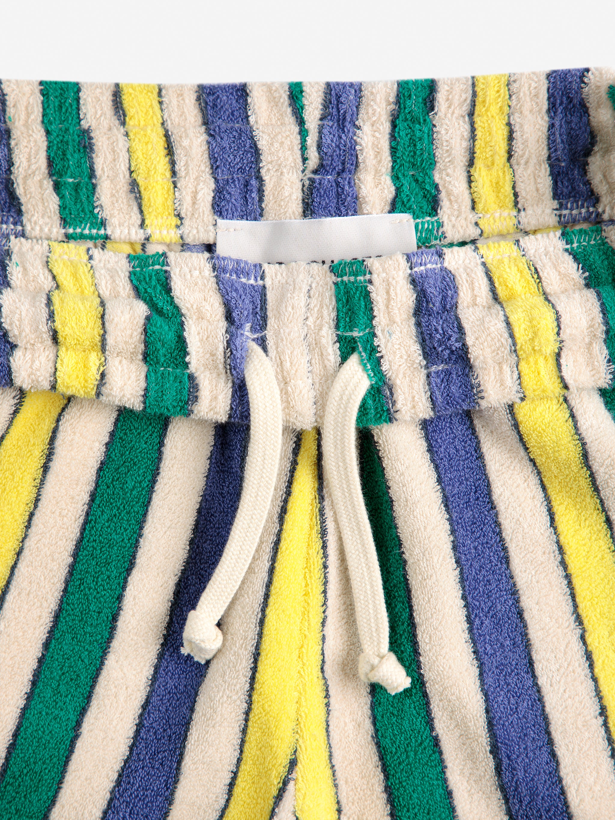 Spodenki Multicolor Stripes terry cloth bermuda shorts