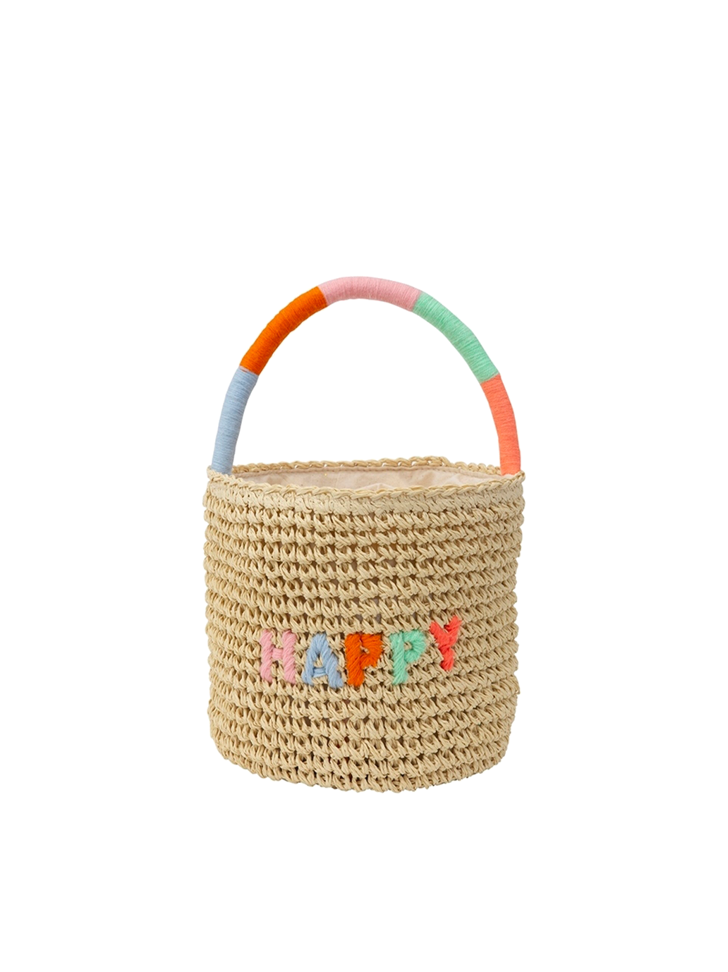 Happy basket bag