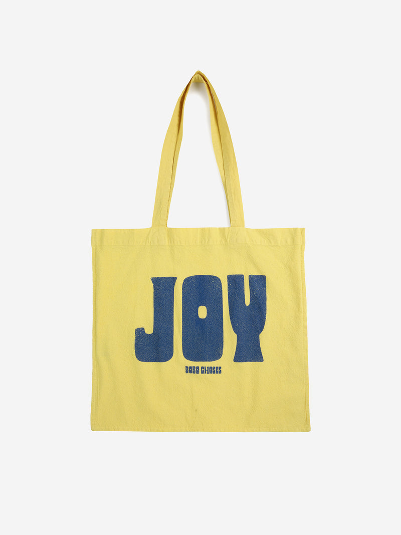 Joy pink tote bag