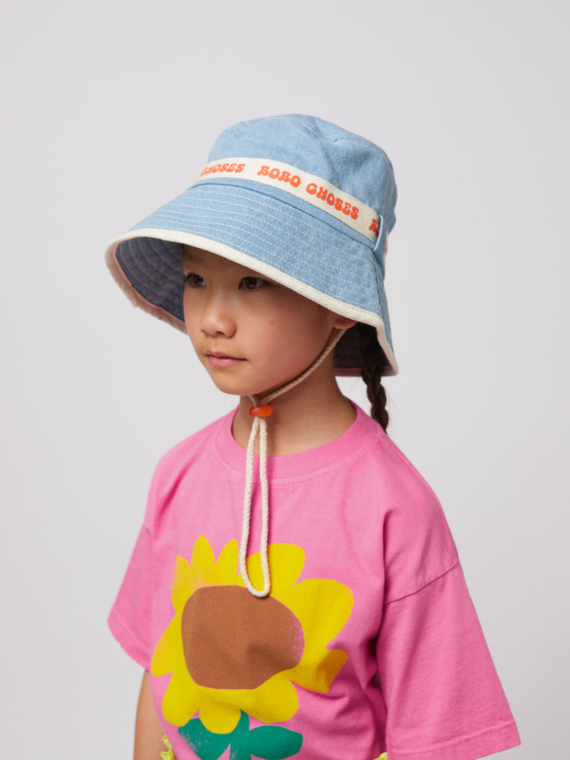 Kapelusz Bobo Choses light denim bucket hat