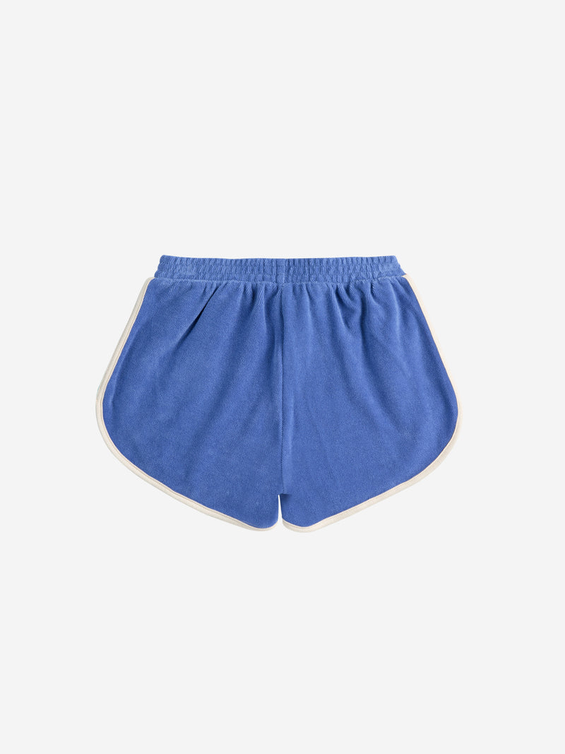 Spodenki Smiling color block terry cloth shorts