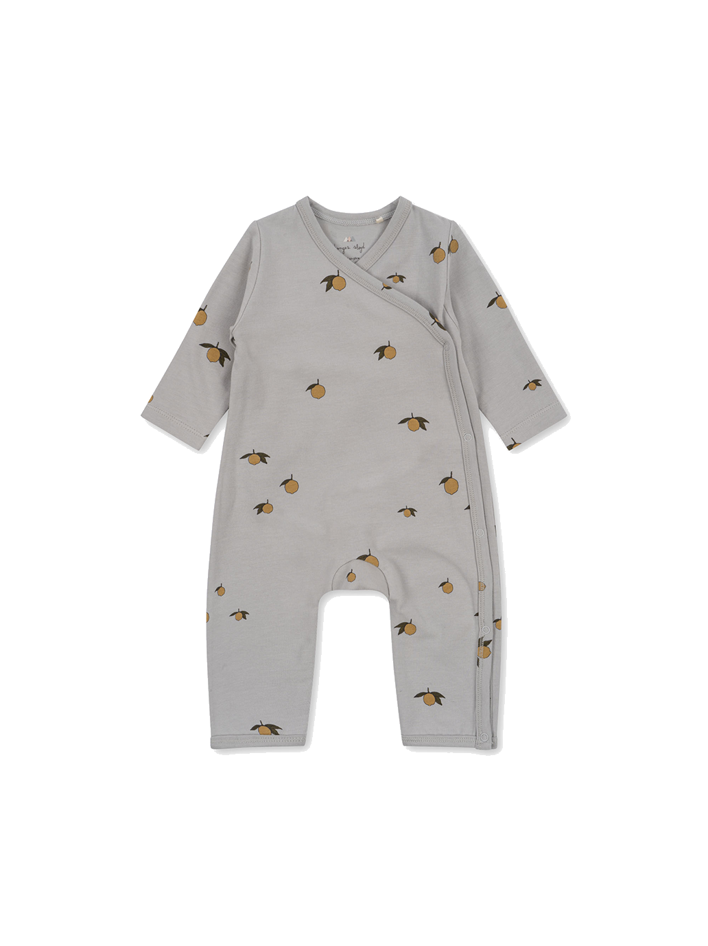 Kopertowa piżamka z organicznej bawełny Newborn Onesie