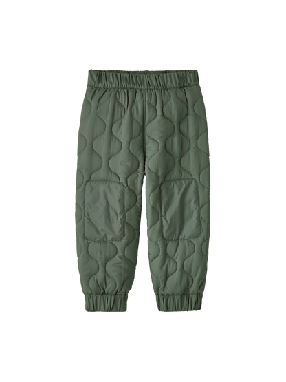 Ocieplane spodnie Baby quilted puff joggers