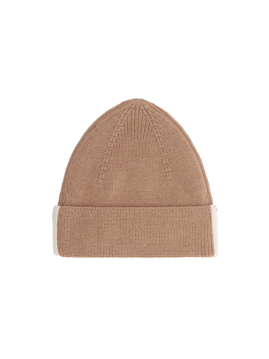 Niemowlęca czapka beanie z wełny merino