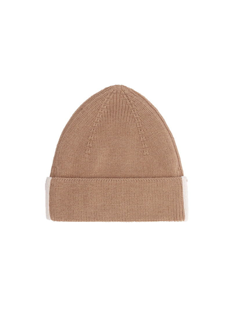 Niemowlęca czapka beanie z wełny merino