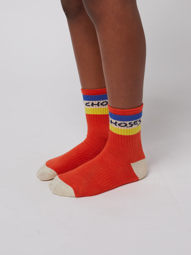 Skarpetki Bobo Choses color block short socks