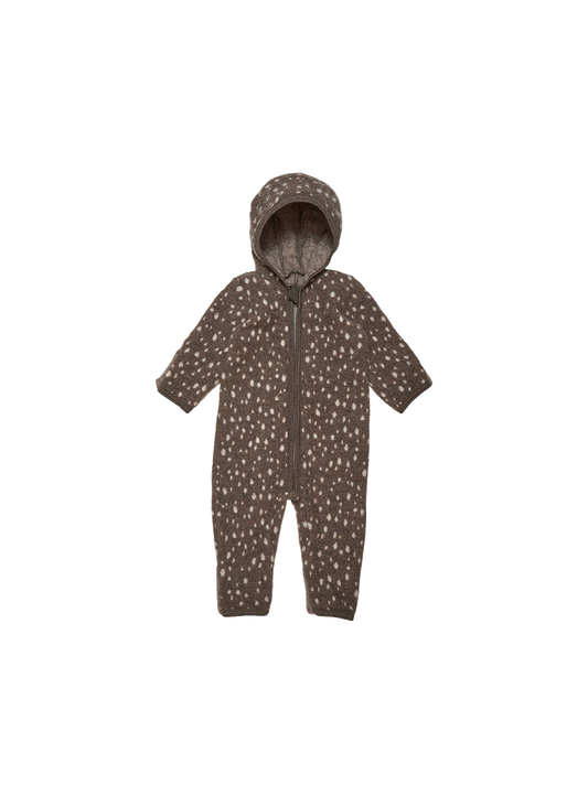 Onesie Emmie na zip z merino vlny