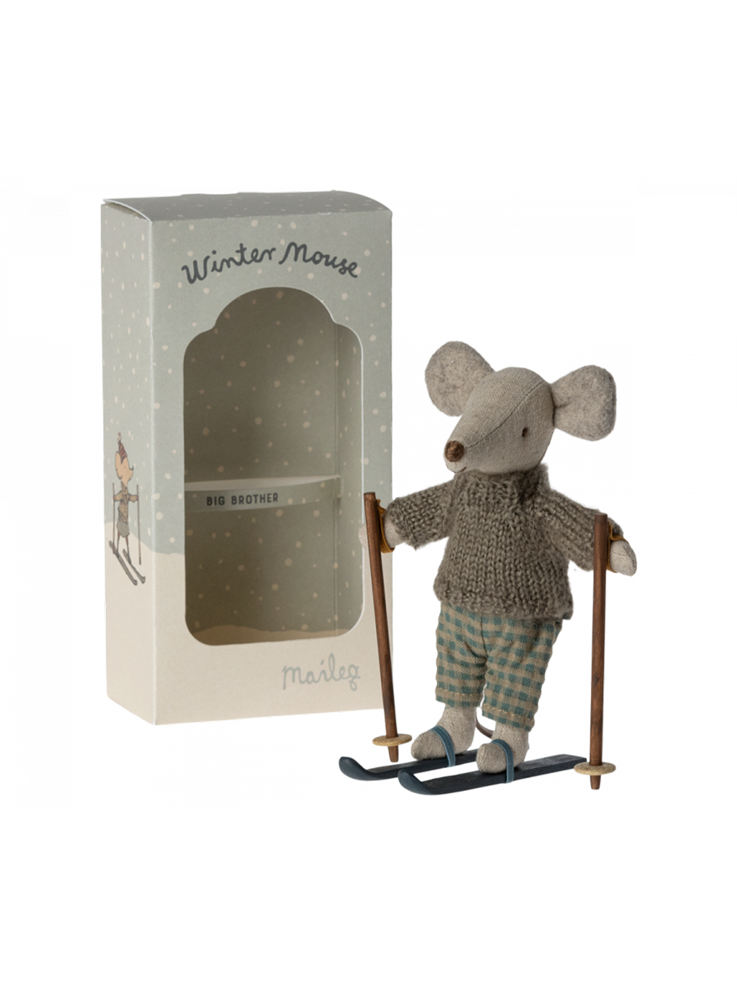 Myszka narciarka Winter Mouse