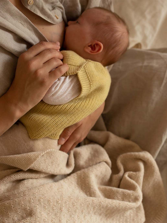 Kamizelka merino dla niemowląt Harvey vest