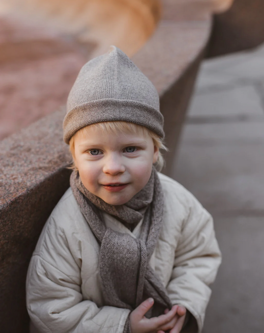 tenká, celoroční čepice z merino vlny Efa Beanie