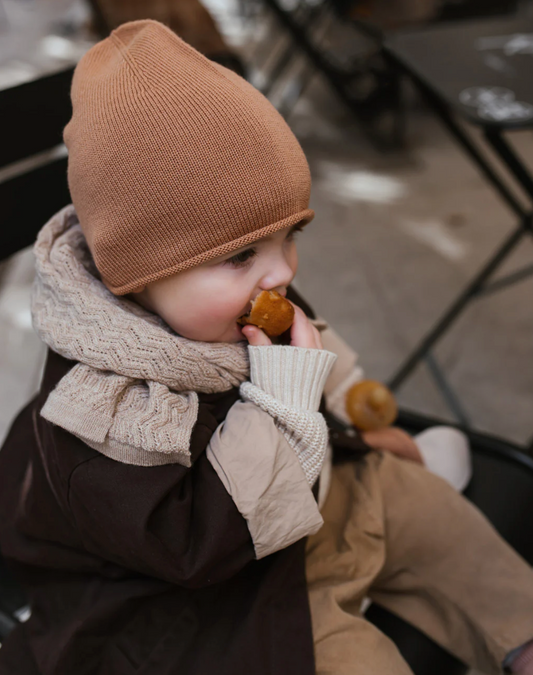 tenká, celoroční čepice z merino vlny Efa Beanie