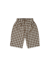 Cestovatelské kalhoty Gingham