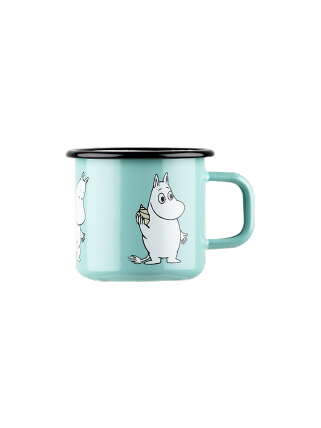 Retro smaltovaný hrnek Moomin 3,7 dl