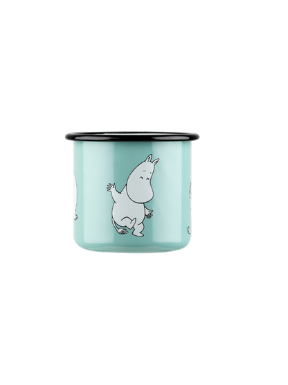 Emaliowany kubek retro Moomin 3.7 dl