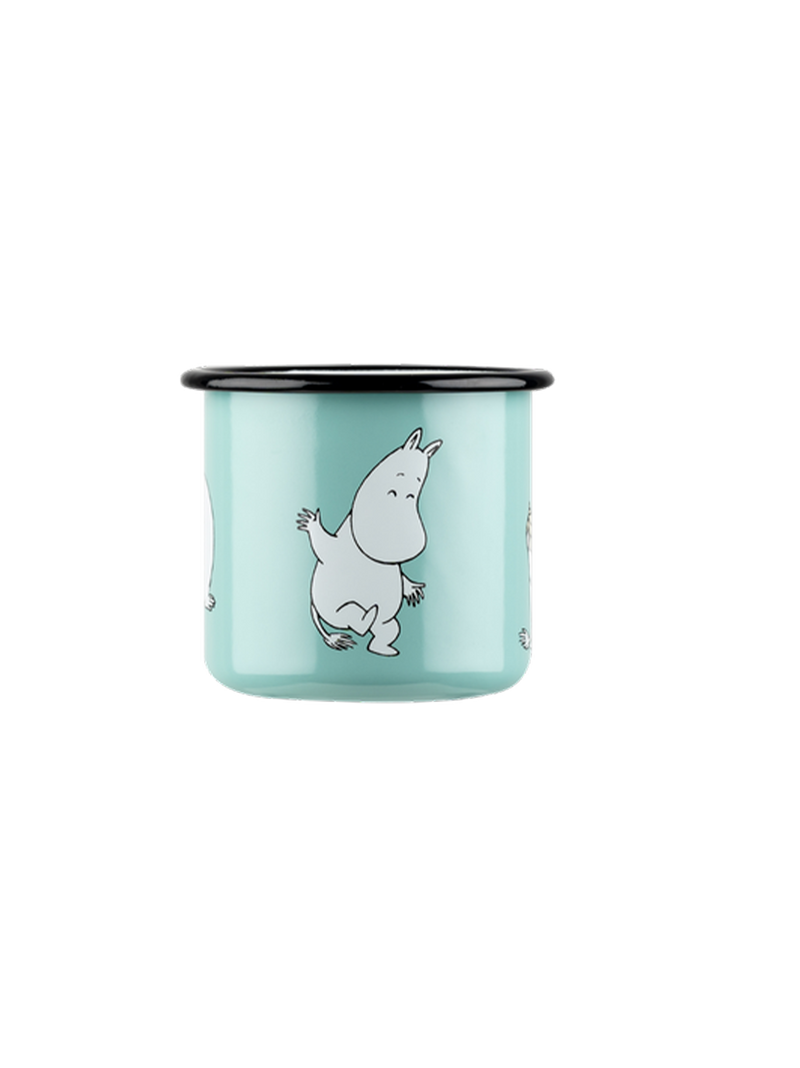 Emaliowany kubek retro Moomin 3.7 dl