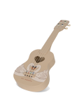 Dřevěná kytara na ukulele pro děti