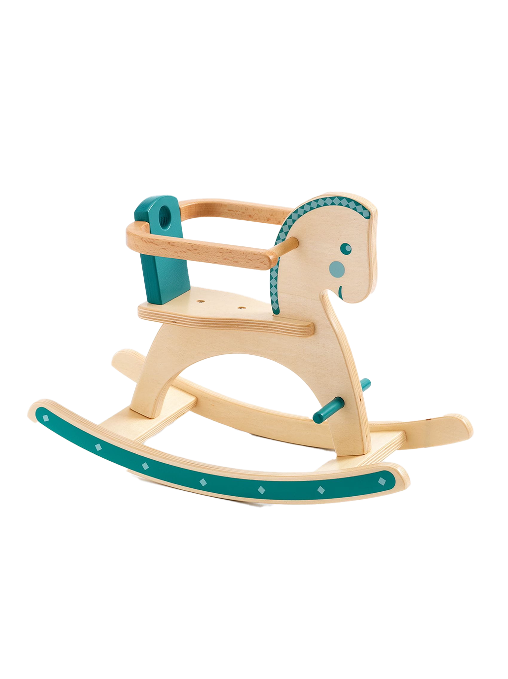 Pomea doll rocking horse