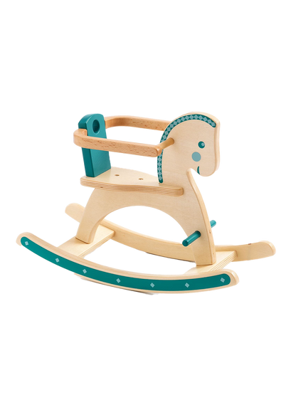 Pomea doll rocking horse