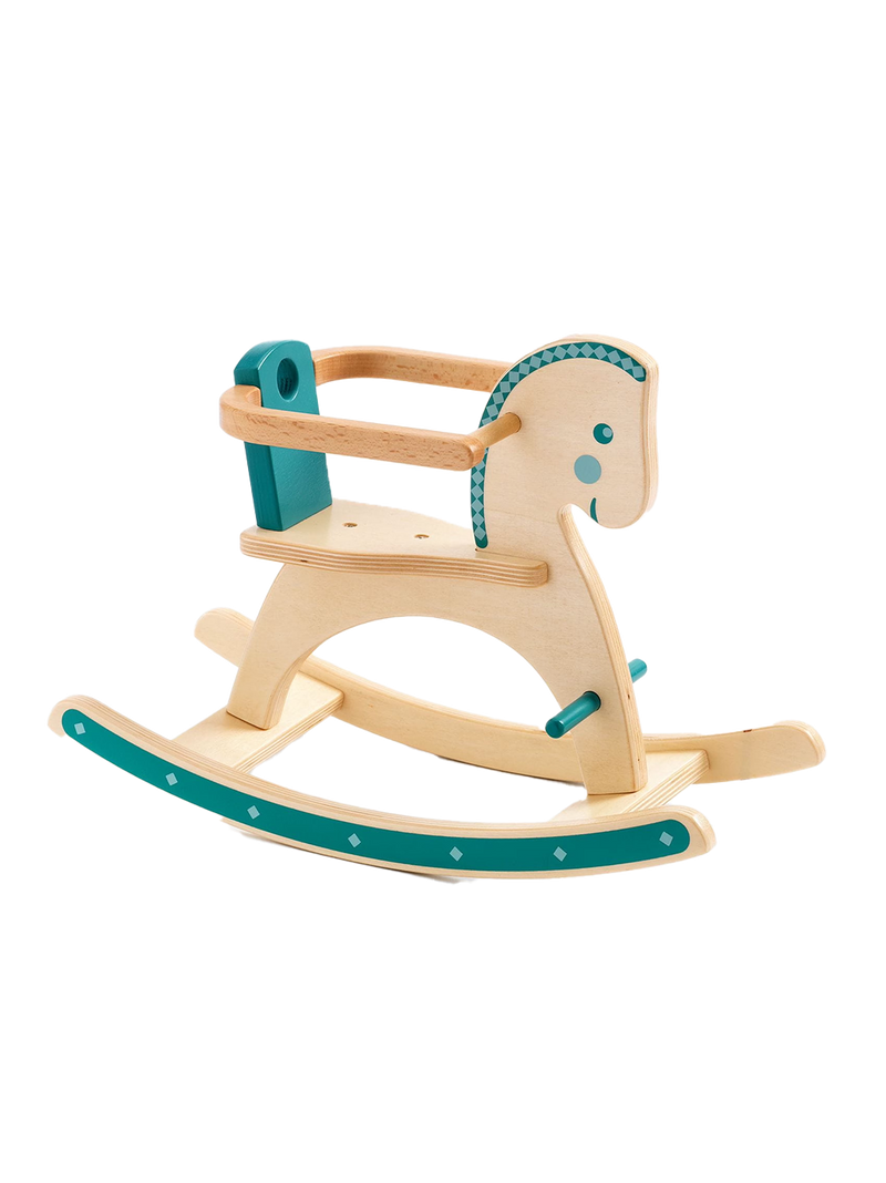 Pomea doll rocking horse