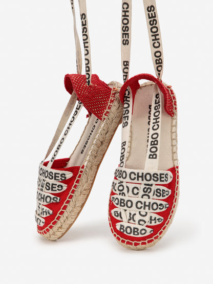 Bobo Choses červené espadrilky