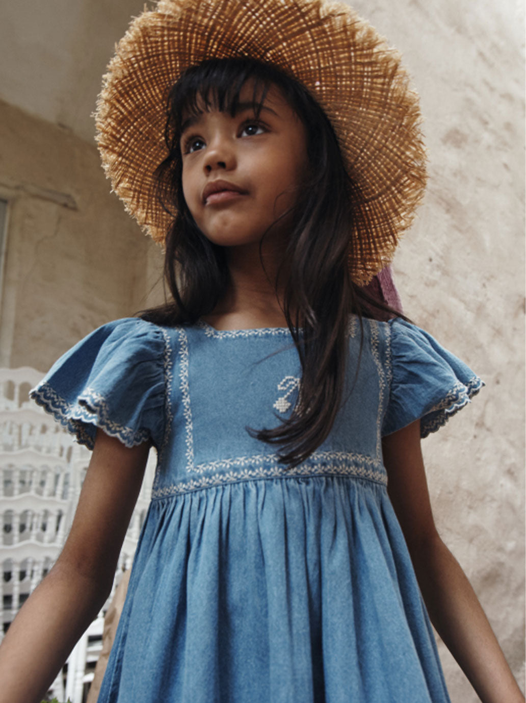 Denim dress