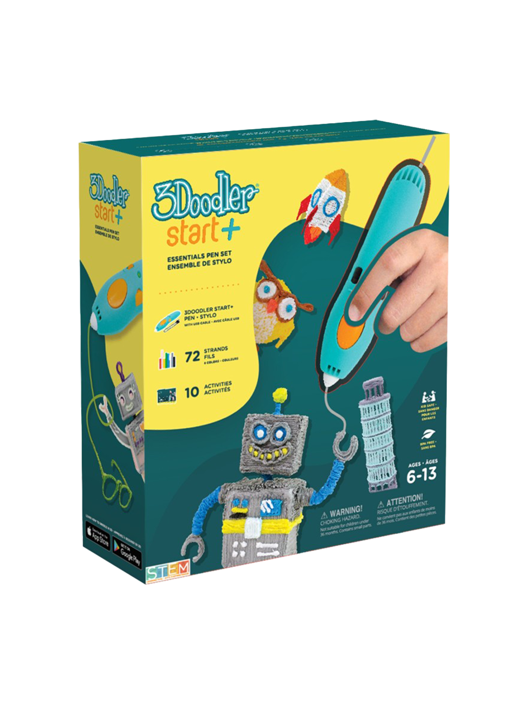 3D tiskové pero 3Doodler Start+ pro děti