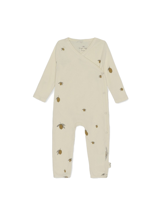 kopertowa piżamka z organicznej bawełny Newborn Onesie