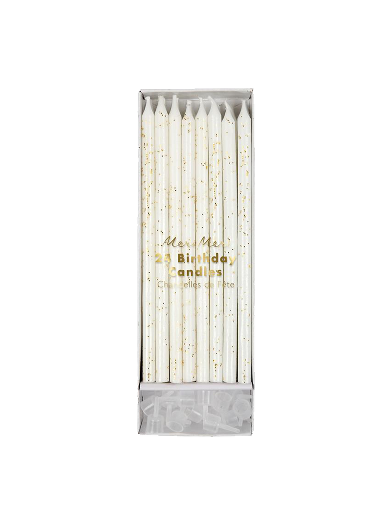 Świeczki urodzinowe Glitter Candles 24 szt.