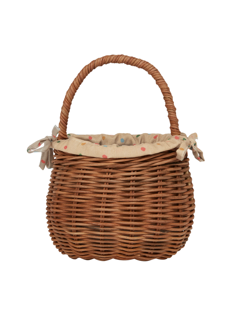 Кошик з ротанга з наповнювачем Berry Basket