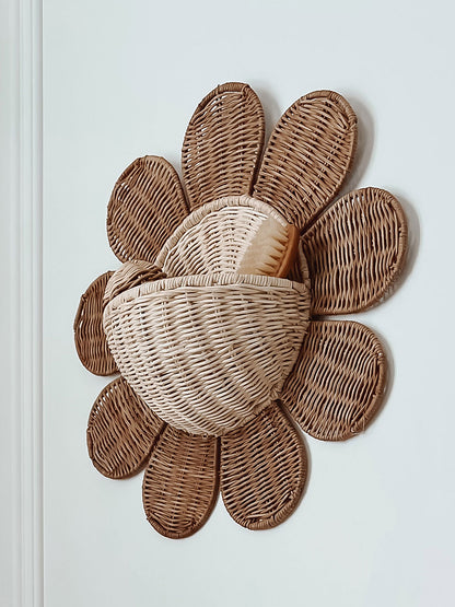 Rattanowy koszyk ścienny Daisy Wall Basket