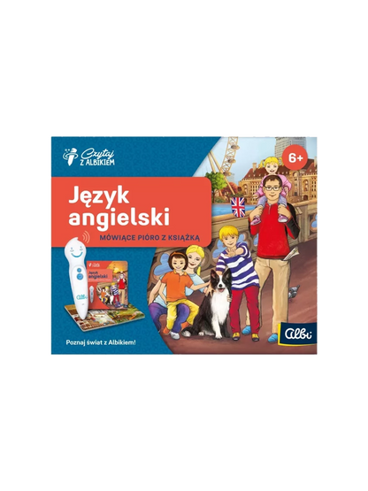 Język angielski. Zestaw książka z piórem