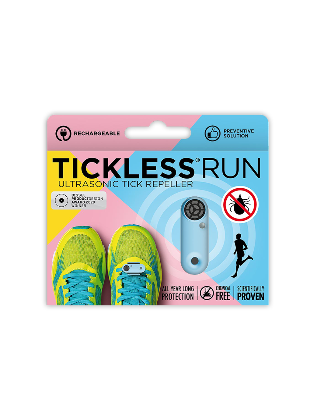 Zařízení na ochranu proti klíšťatům Tickless Run