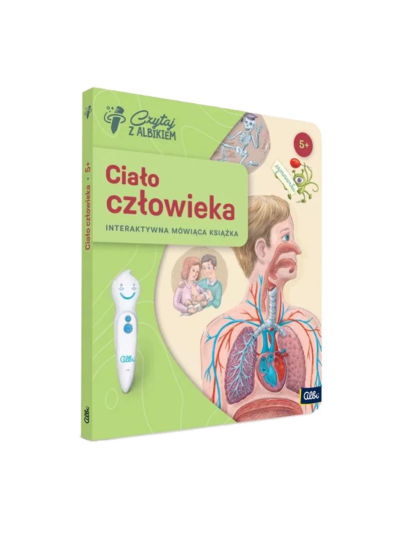 Ciało człowieka. Książka interaktywna