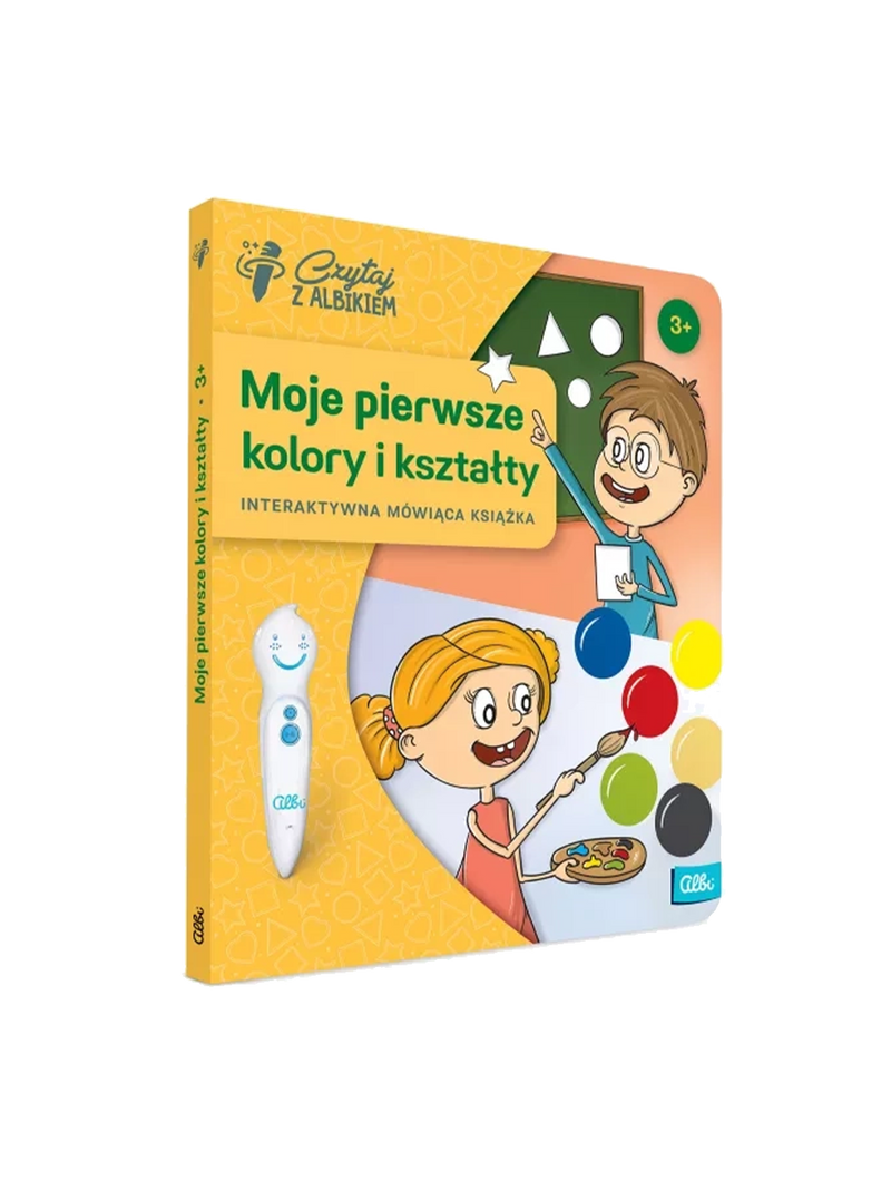 Moje pierwsze kolory i kształty. Książka interaktywna