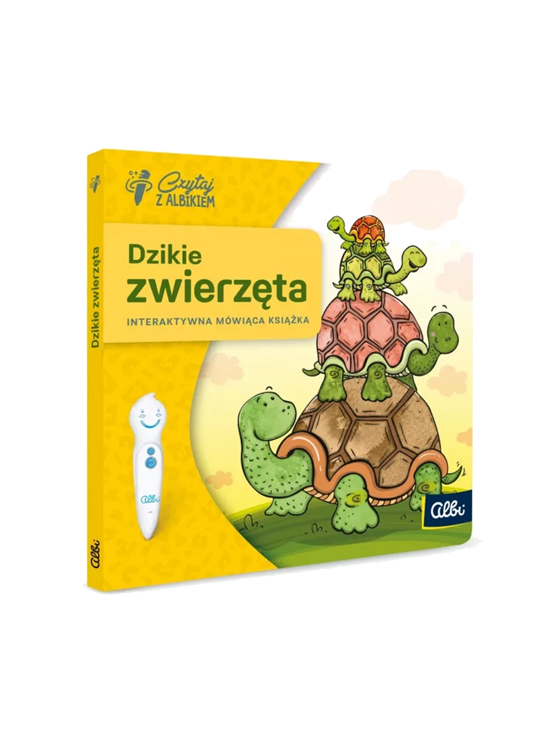 Dzikie zwierzęta. Mini książka interaktywna