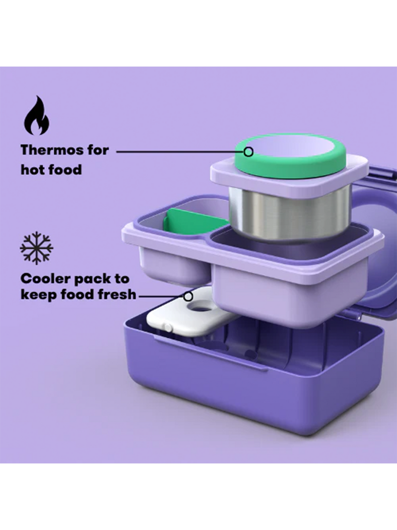 Ланчбокс OmieBox UP з термосом і відділеннями