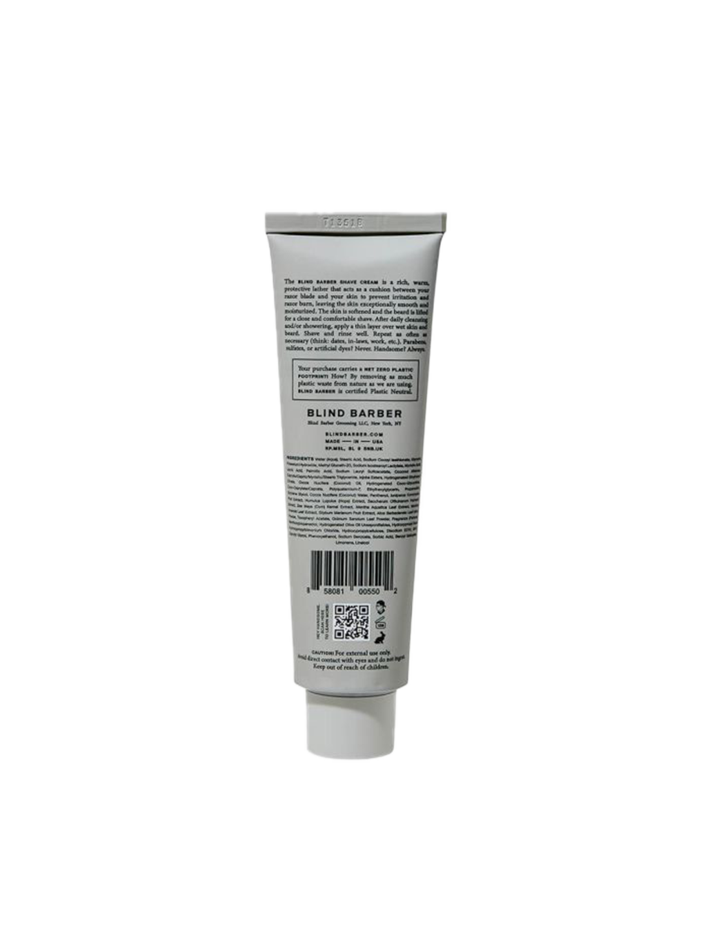 Krem do golenia Watermint Gin Shave Cream